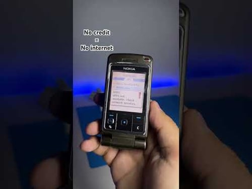 I Didn’t Expect THIS Screen on a 21-Year-Old Nokia