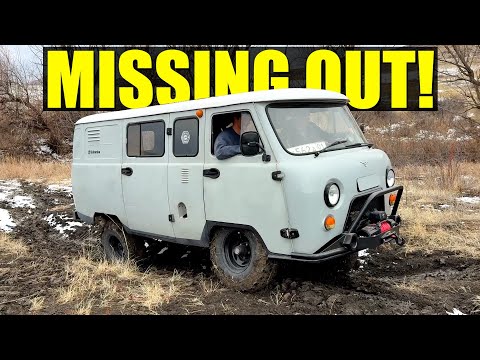 Driving the Forbidden Soviet Van That EMBARRASSES Jeeps Off-Road!