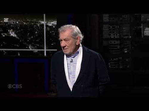 Ian McKellen no The Late Colbert Show: o discurso de Thomas More escrito por William Shakespeare.