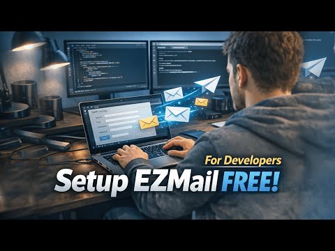 How To Setup EZMail (Free) - Free SMTP For Developers