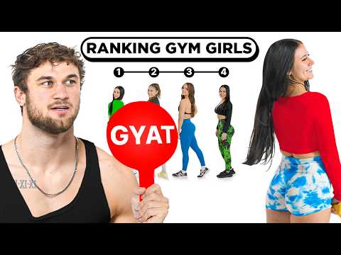Ranking 4 Gym Girls By Attractiveness