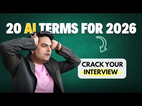 20 Critical AI Concepts for Your Next Interview #ai #interview #aiterms #aiconcepts #crackinterview