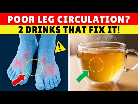 SENIORS: Mix THESE 2 Drinks to Restore Leg Circulation Overnight | Senior Health Tips