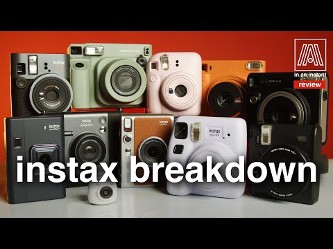 Instax Camera Breakdown - Comparing EVERY FujiFilm Instax model, which is right for you? And me?