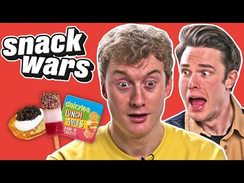 James Acaster & Ed Gamble Judge Posh Snacks | Snack Wars