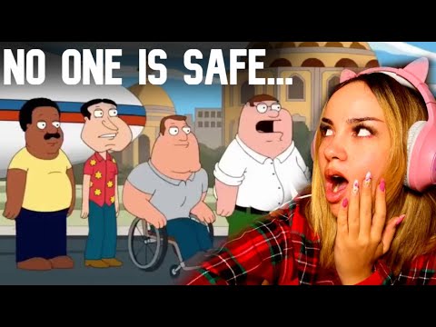 Finnish Girl Reacts to Family Guy Roasting Every Place On Earth
