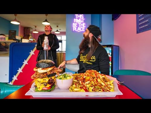 THE WALL OF FAME HERE HAS BEEN EMPTY FOR MONTHS | THE 'AMERICAN TOON' CHALLENGE | BeardMeatsFood