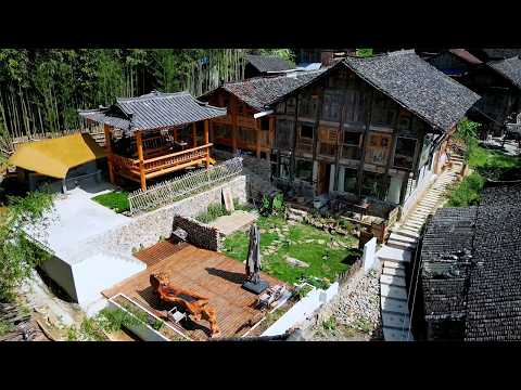 From Abandoned to Paradise: Transforming a Whole Garden into a House of Rare Wood/ Start to Finish