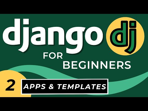 Python Django App & Templates tutorial