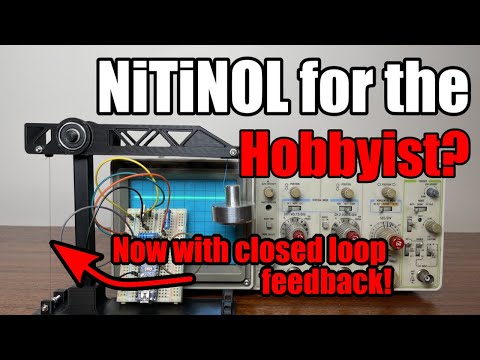 DIY Arduino Controlled NiTiNOL Actuator