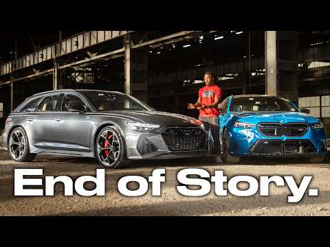 BMW M5 Touring vs Audi RS6 Performance - The Real Winner.
