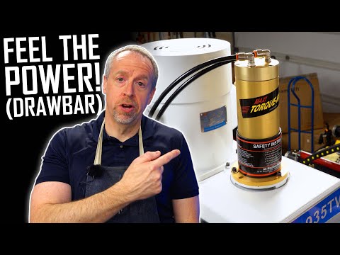 Installing a Power Drawbar to Avoid Breaking More End Mills