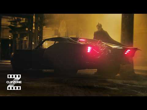 The Batman | Batmobile Chasing The Penguin | ClipZone: Heroes & Villains