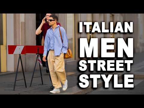 Italian Men Street Style | Milan Summer 2025 ☀️🇮🇹 | What Stylish Men Are Wearing Now