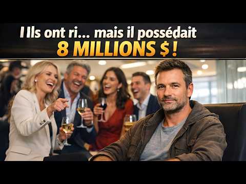 Ils l’ont humilié avec du vin… sans savoir qu’il était le PROPRIÉTAIRE du contrat à 8 MILLIONS $ !