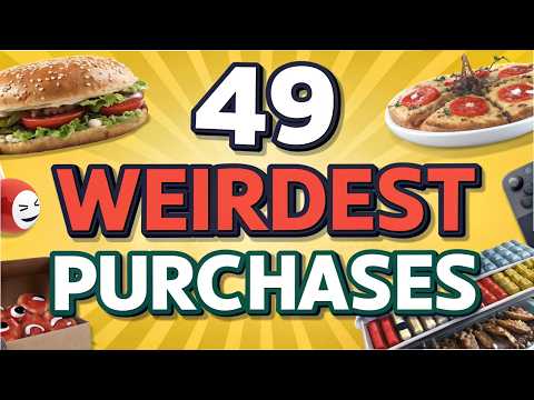 49 Weirdest American Purchases That Defy All Logic