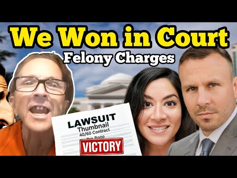WE WON IN COURT / JUDGE SAYS FELONY CHARGES