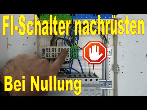 RCD/ FI Schalter im Altbau nachrüsten 😲TN-C Netz / Alte Elektroinstallation auf FI-Schalter umrüsten