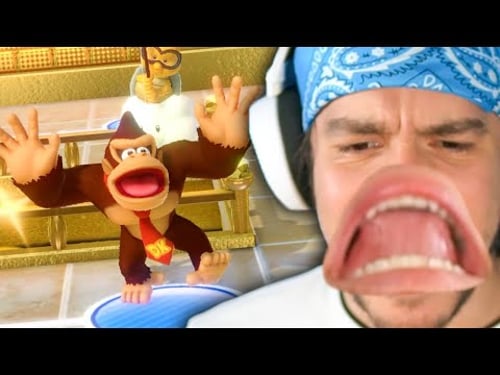 Mario Party got VERY aggressive - w/ The boys