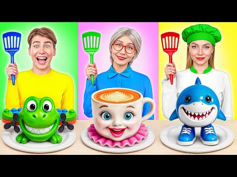 Me vs Grandma Cooking Challenge | Funny Kitchen Hacks by Multi DO Challenge