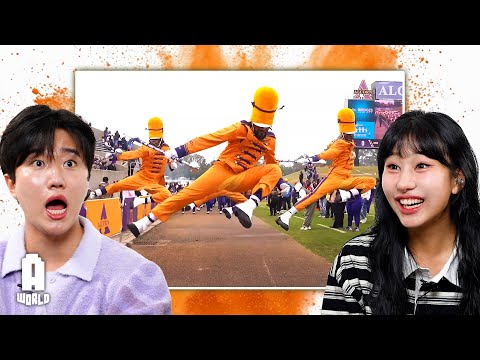 Koreans react to American Marching Bands!