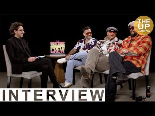 Dave Bautista, Jason Momoa, and Ángel Manuel Soto interview on The Wrecking crew
