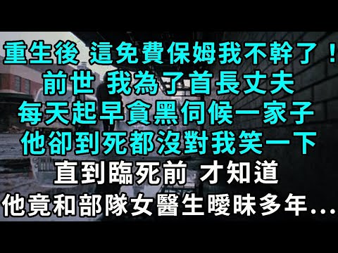 After Rebirth I Won't Be This Free Nanny Anymore! In my previous life I served the whole family d