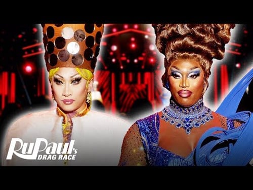 Nymphia Wind & Sapphira Cristál’s Lip Sync For The Crown 👑 RuPaul’s Drag Race