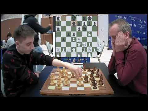 Daniil Dubov 2763 vs. Timur Gareyev 2569 / FIDE World Blitz 2023 / Indian Game, Tartakower Defense