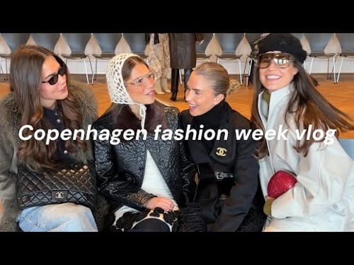 Copenhagen fashion week vlog (bts, shopping, restaurants and lots lots of fashion)