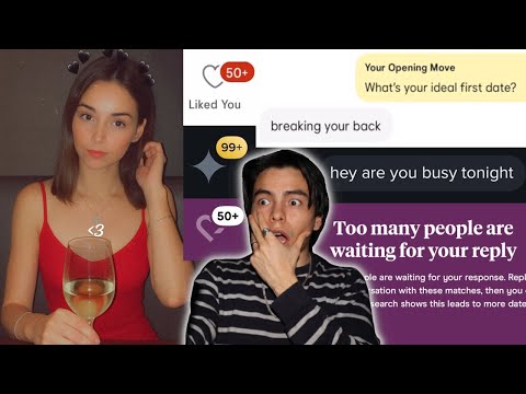 Going on Dating Apps as a Woman to See their Experience (Crazy Results)