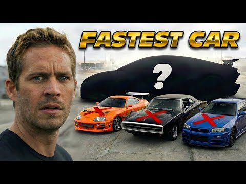 What is the ACTUAL Fastest Car in Fast & Furious?