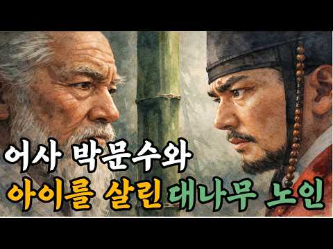 어사 박문수의 손주를 위해 쌀을 훔친 노인 야담l민담l전설l옛날이야기l어사박문수l