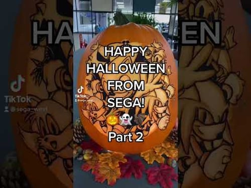 Happy Halloween! | Sonic Pumpkin Carving