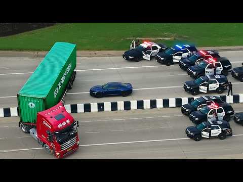 Wenn Trucker dem Straßenwahnsinn Einhalt gebieten