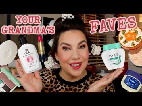 TESTING YOUR GRANDMA’S FAVORITE Beauty Products & Tips