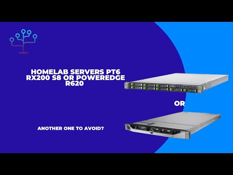Homelab Servers Pt6 - Some more server options the RX200 S8 vs R620