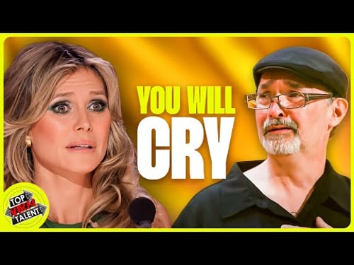 Heidi Klum Hits Golden Buzzer for NERVOUS Singer | Must See AGT Audition