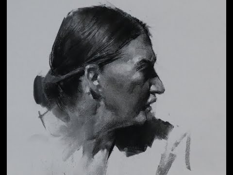 How to Add Layers in Charcoal Drawing?