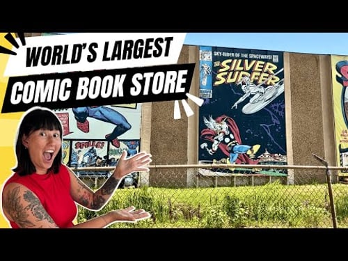 Exploring the world's LARGEST comic book store! Inside Mile High Comics.