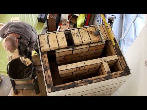 I built a white tile stove . This is the best investment of my life . Food. Warmth. Savings