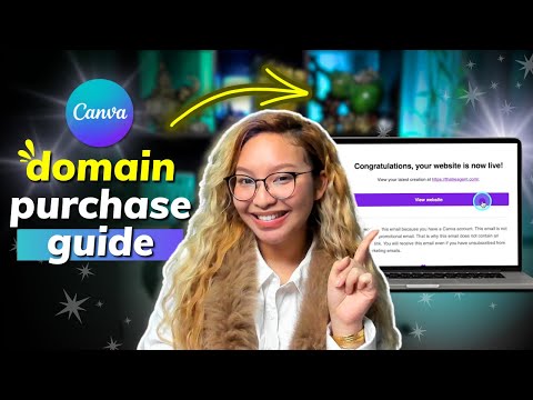 How to Buy and Set-Up a Website Domain on Canva