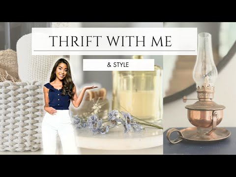 THRIFT WITH ME | Budget Friendly Decor That Looks High-End