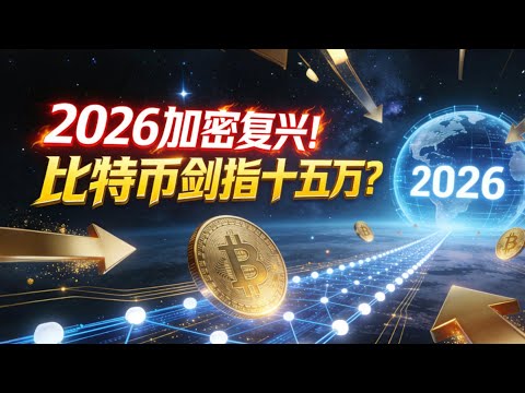 2026加密复兴!多重利好共振,比特币剑指十五万