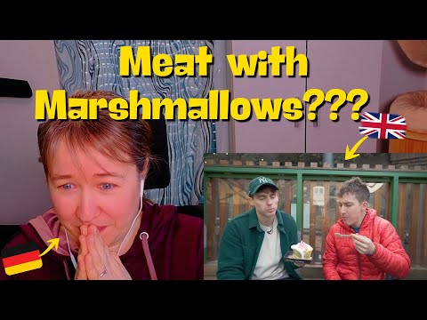 German reacts to MUST TRY Christmas Market Food in London!! by Jolly
