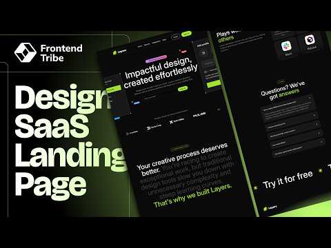 Build a NEXT LEVEL SaaS Landing Page with Next.js, React, TailwindCSS and Framer Motion