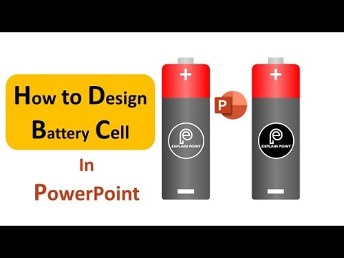 How to Create a Battery Cell Illustration in PowerPoint