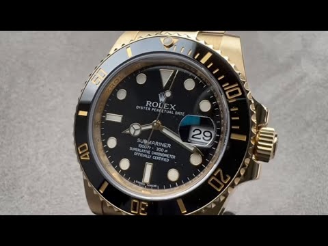 Rolex Submariner 116618LN-0001 - Rolex Date Certified Pre-Owned Watch Review
