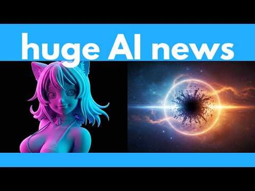 New AI beats NanoBanana, video to 3D, dish-washing robots, AI Minecraft, new open source models