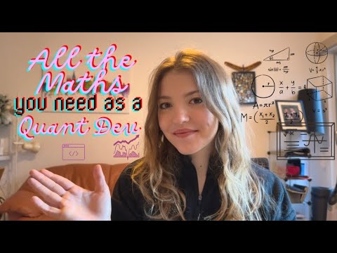 How I Use Maths Every Day as a Quant Developer (everything you need to know!!) 🧮👩🏼💻📚